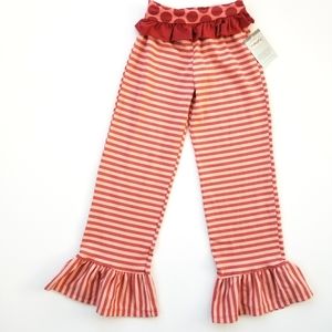 PERSNICKETY Boutique Striped Pants Christmas sz 10